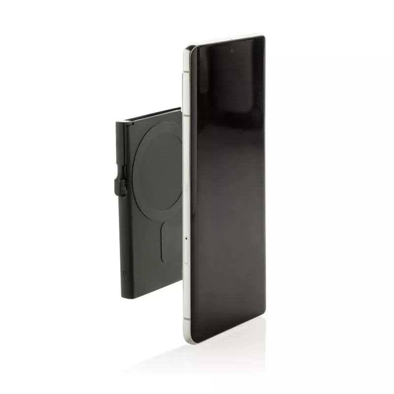 Magnetyczne etui na kartę kredytową, ochrona RFID - black (P820.9501)