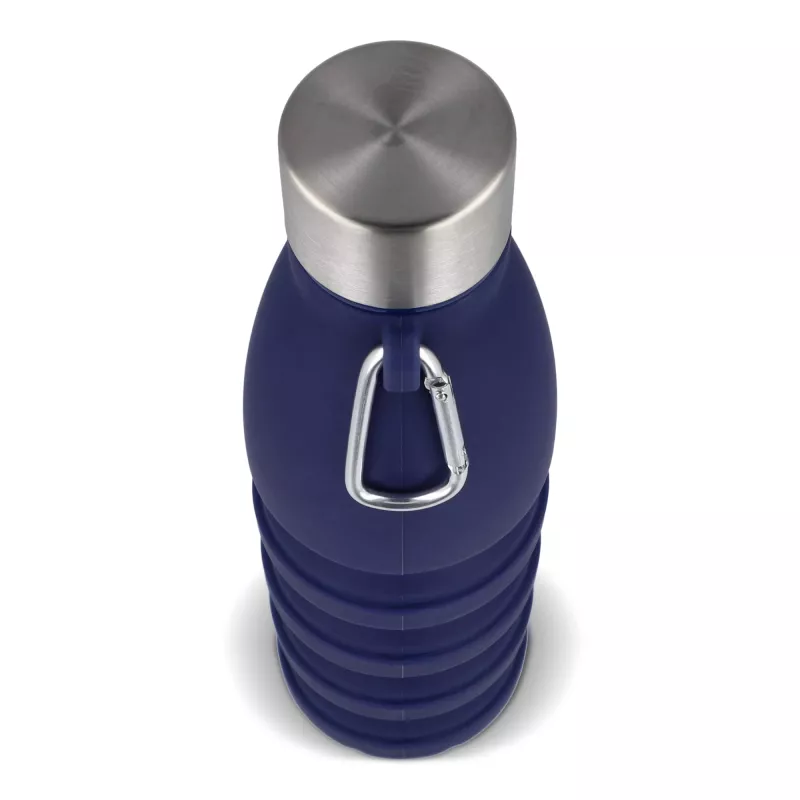 Składana butelka na wodę 550 ml - ciemnoniebieski (LT98720-N0010)