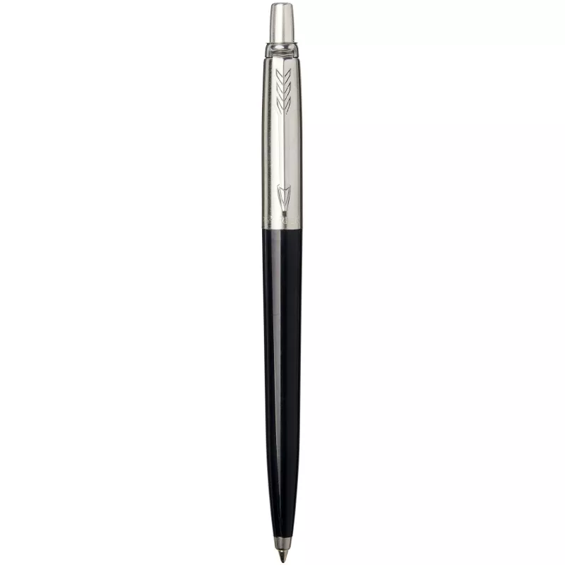 Długopis PARKER JOTTER z czarnym wkładem - Czarny-Srebrny (10647500)