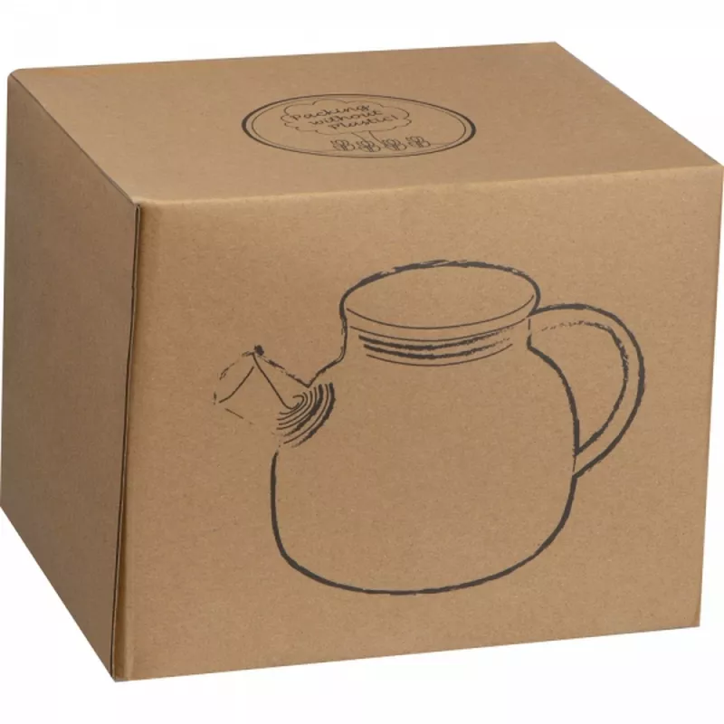 Dzbanek szklany 1000 ml LUCILLE - przeźroczysty (8318566)