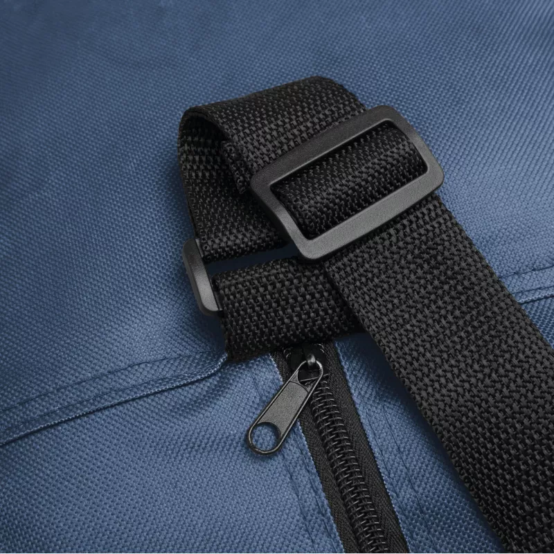 Sportowa torba - czarny, niebieski (56-0808532)