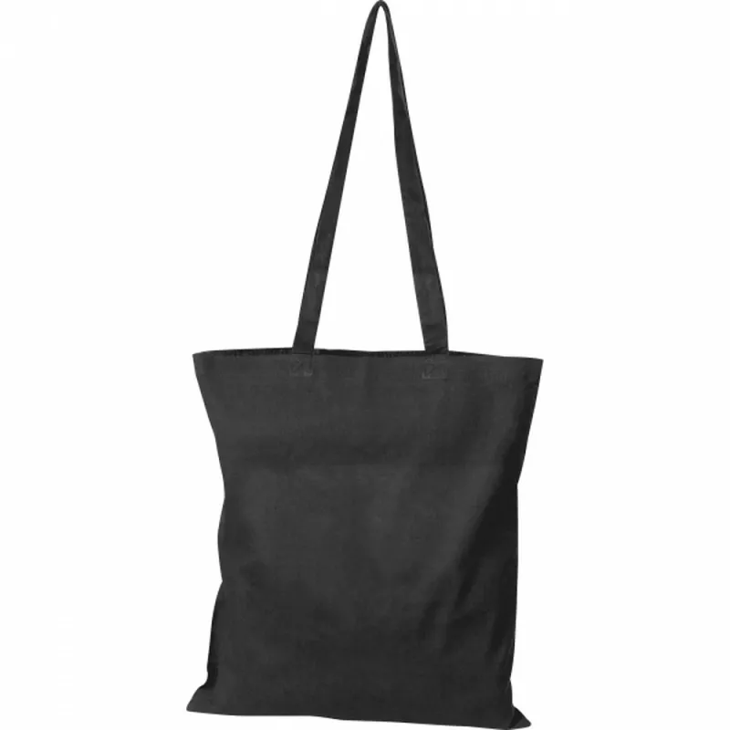 Torba bawełniana z długimi uszami 140 g/m2 COPENHAGEN - czarny (088003)