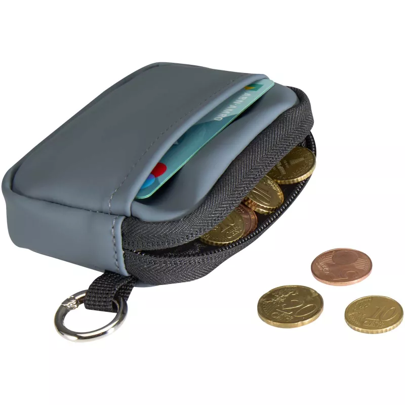 Resi Plus portfel z recyklingu z certyfikatem GRS - Hale Blue (13013955)