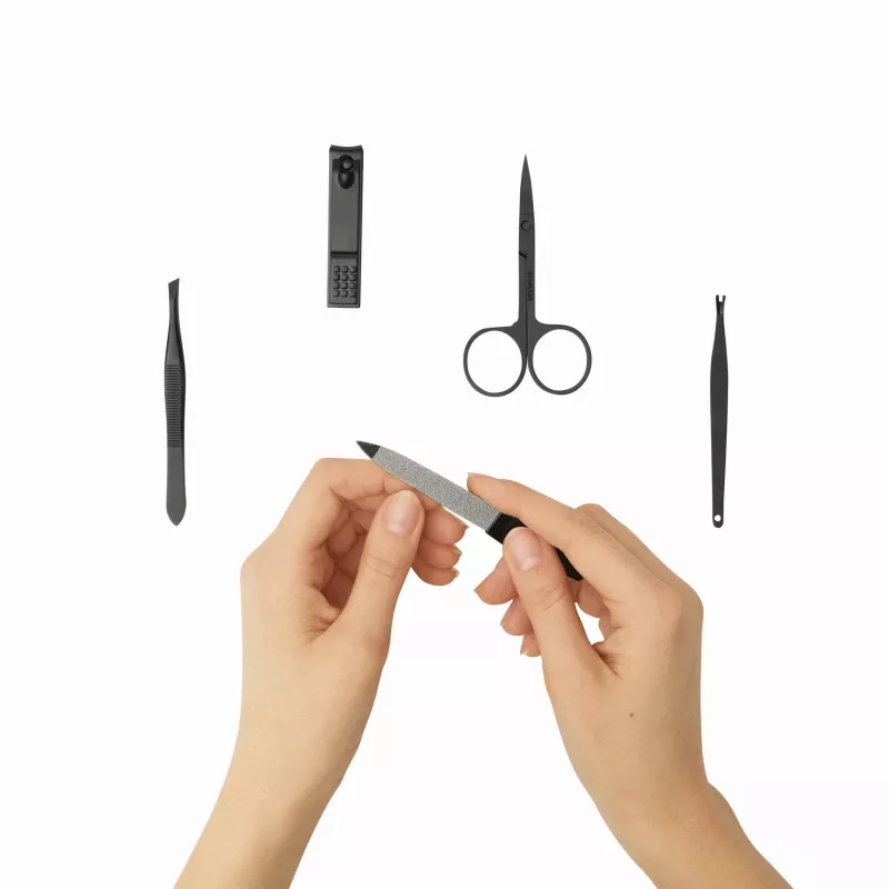 Zestaw do manicure - szary (56-0499052)