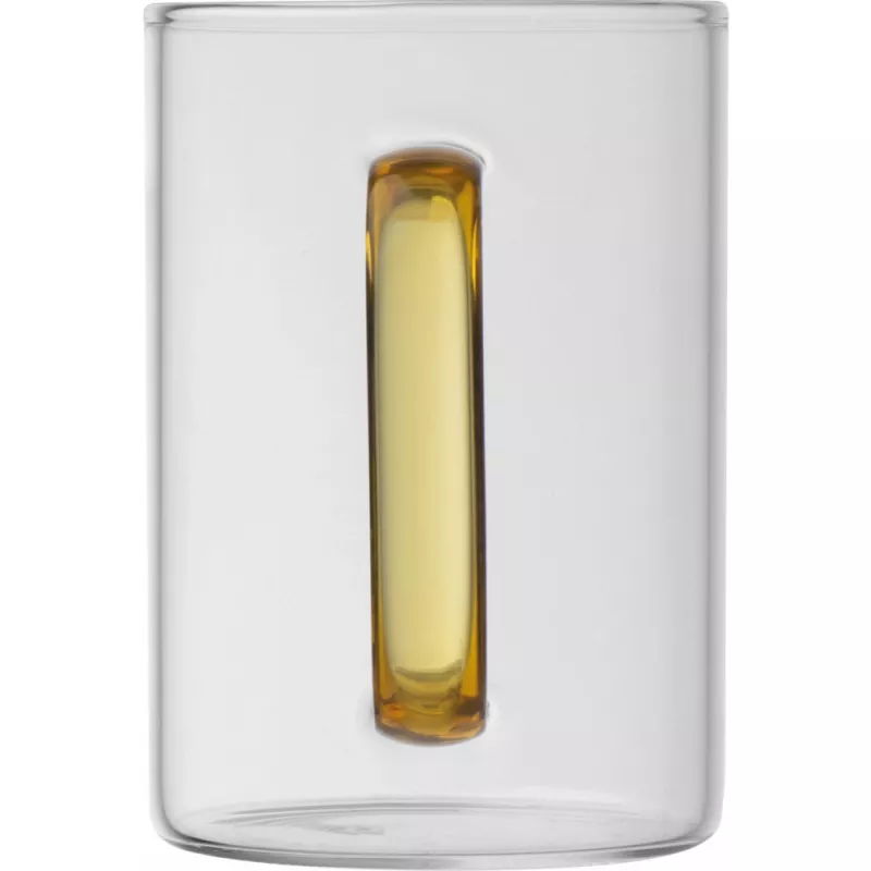 Szklany kubek 250 ml - żółty (8234008)