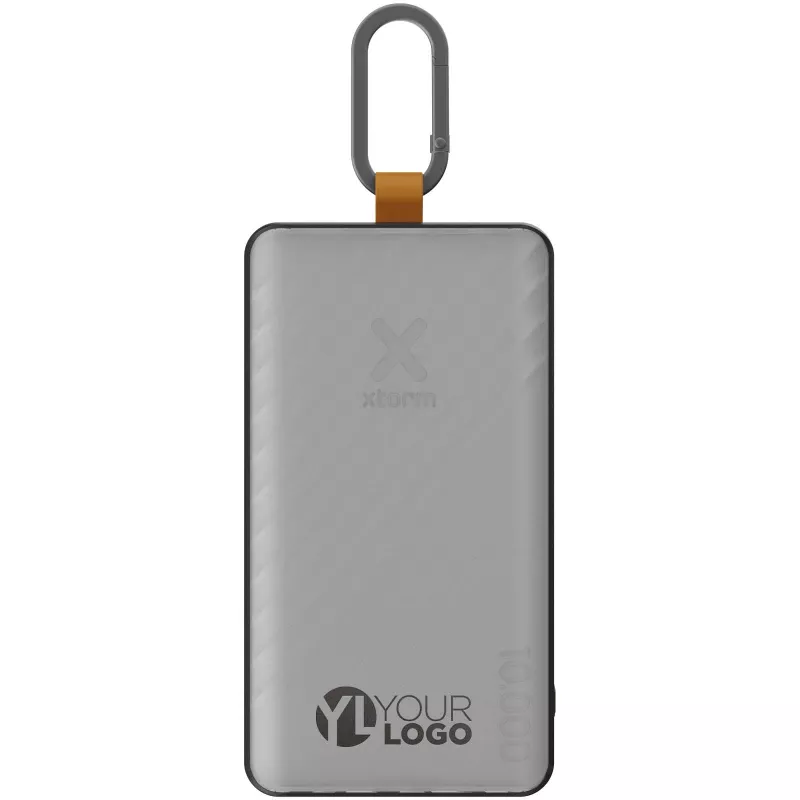 Xtorm XG2S101 Go2 powerbank solarny o pojemności 10.000 mAh i mocy 15 W ze światłem  - Ciemnografitowy (12447984)