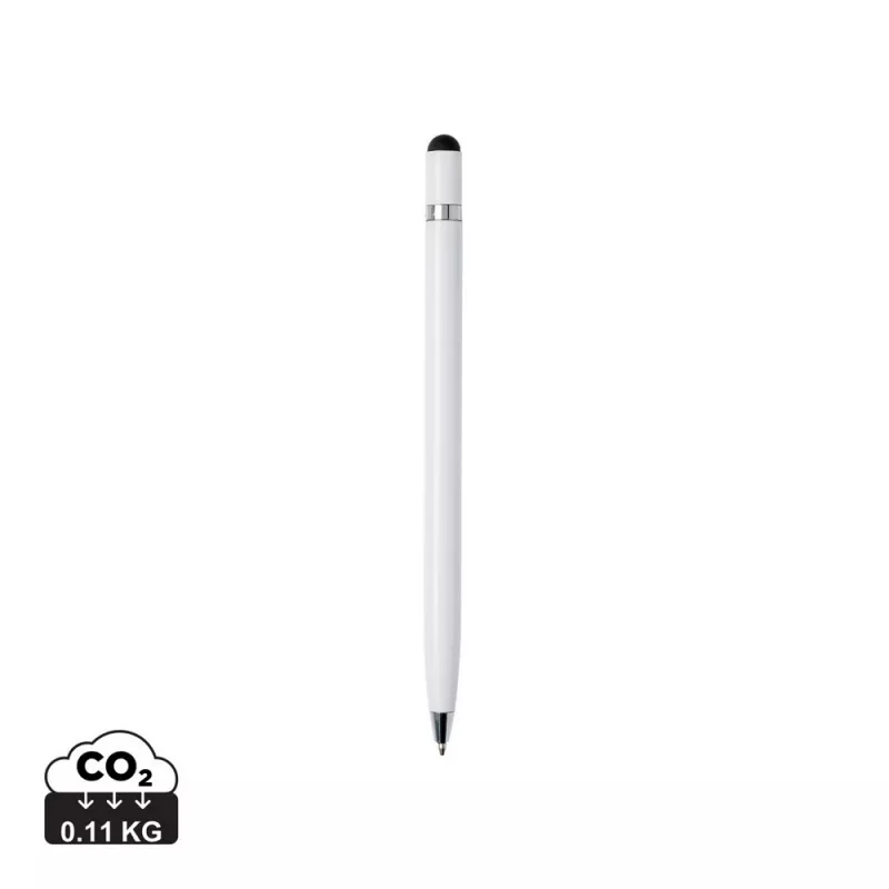 Długopis, touch pen - biały (P610.943)