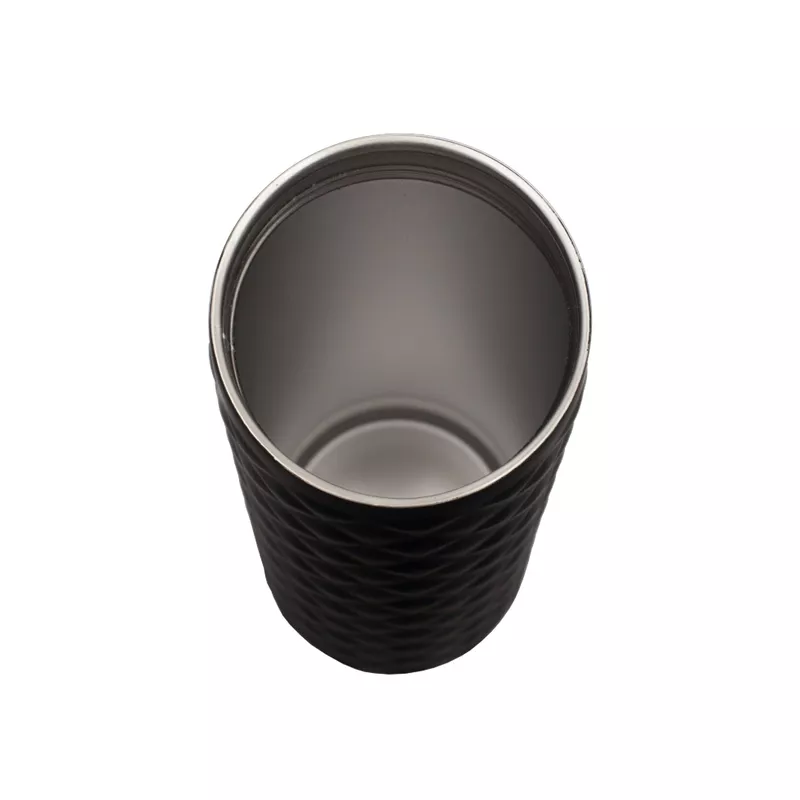 Kubek izotermiczny Tallin 450 ml - czarny (R08321.02)