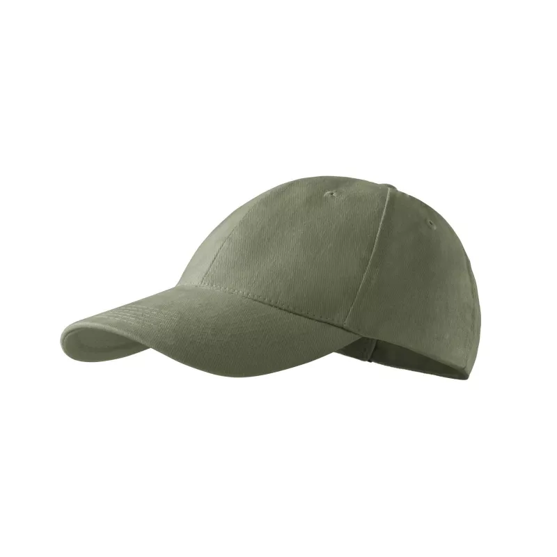Reklamowa czapka z daszkiem Malfini 6P 305 - Khaki (ADLER305-KHAKI)