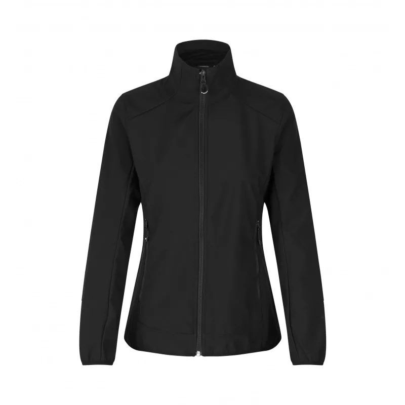 Kurtka damska ID softshell CORE 0856 290 g/m² - Black (0856-BLACK)