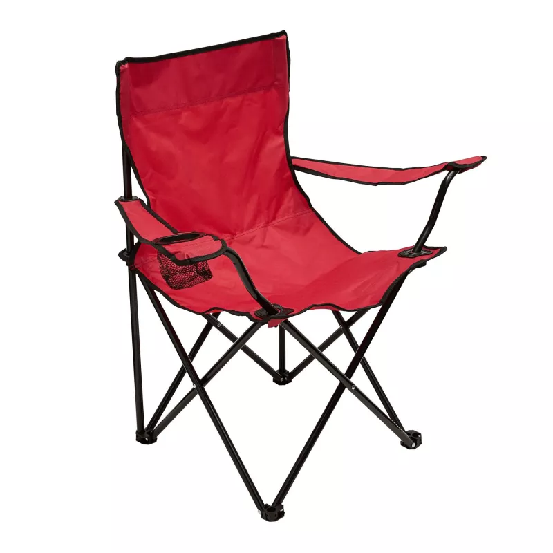Krzesło kempingowe - czerwony (56-0603532)