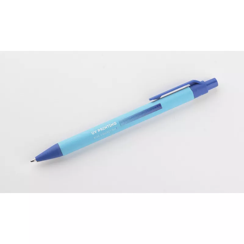 Długopis papierowy POLI - niebieski (19666-03)