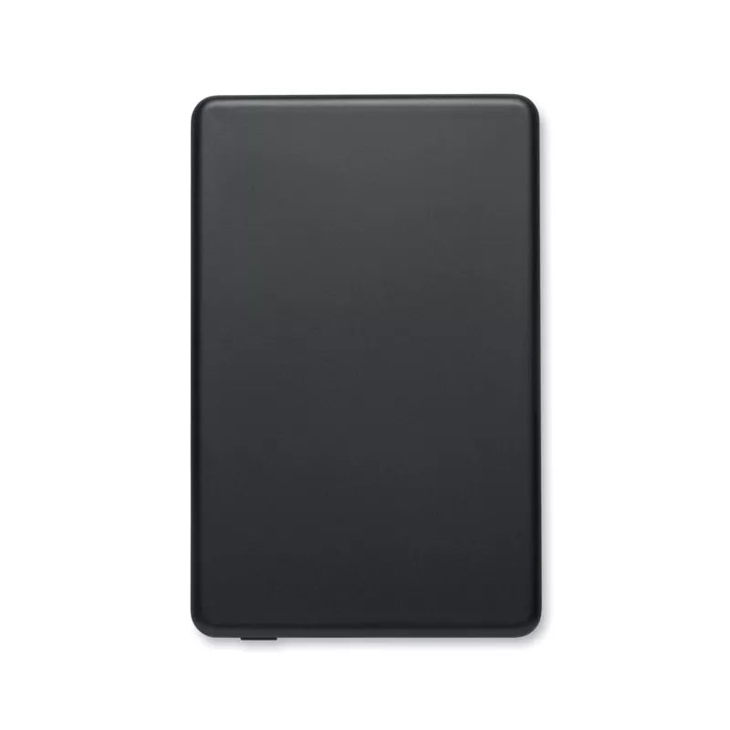Powerbank magnetyczny 5000 mAh z aluminium CORE - Czarny (MO3179-03)