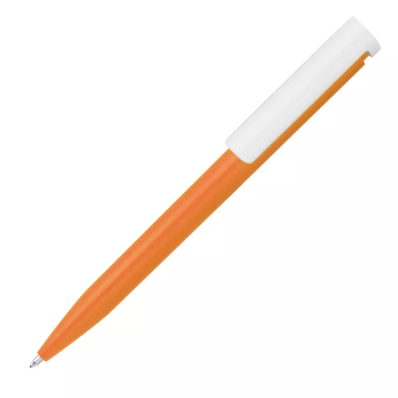 Długopis reklamowy plastikowy 13758 - pomarańczowy (1375810)