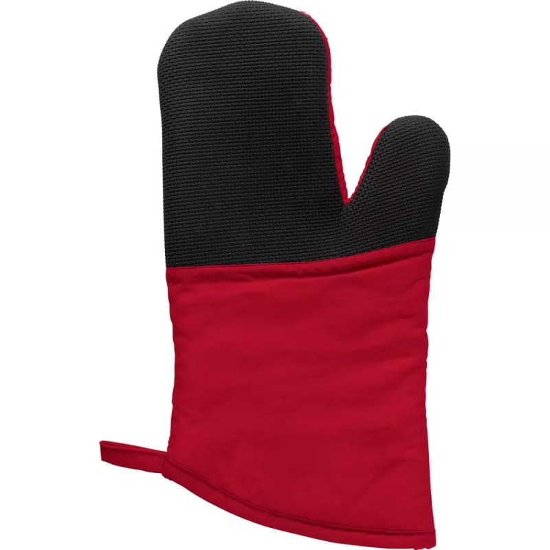 Bawełniana rękawica kuchenna - czerwony (V0286-05)