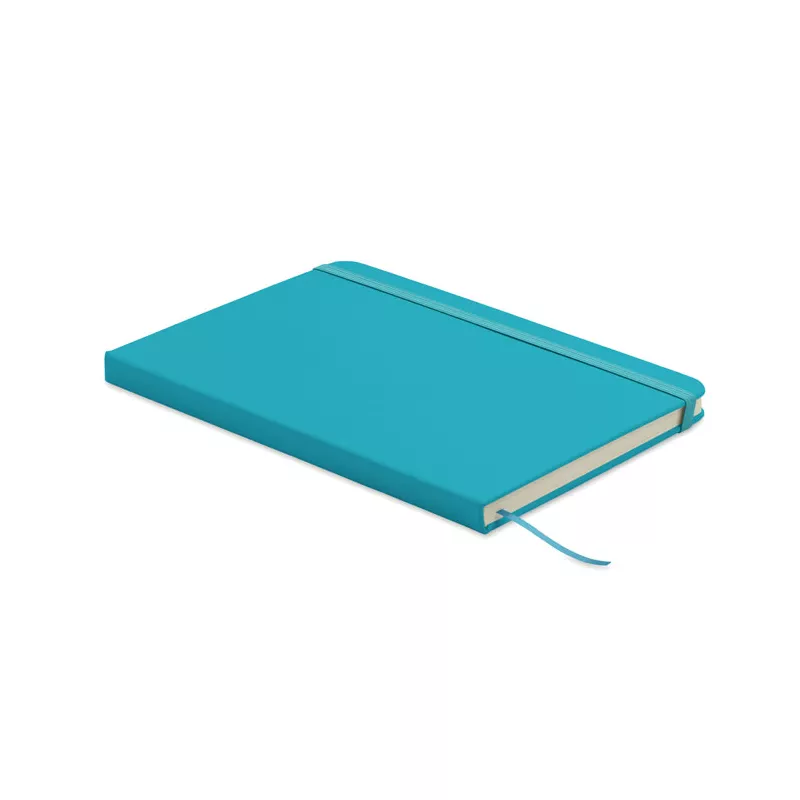 Notes A5 w okładce z PU 96 kartek w linię ARCOLOOP - Turkusowy (MO3124-12)
