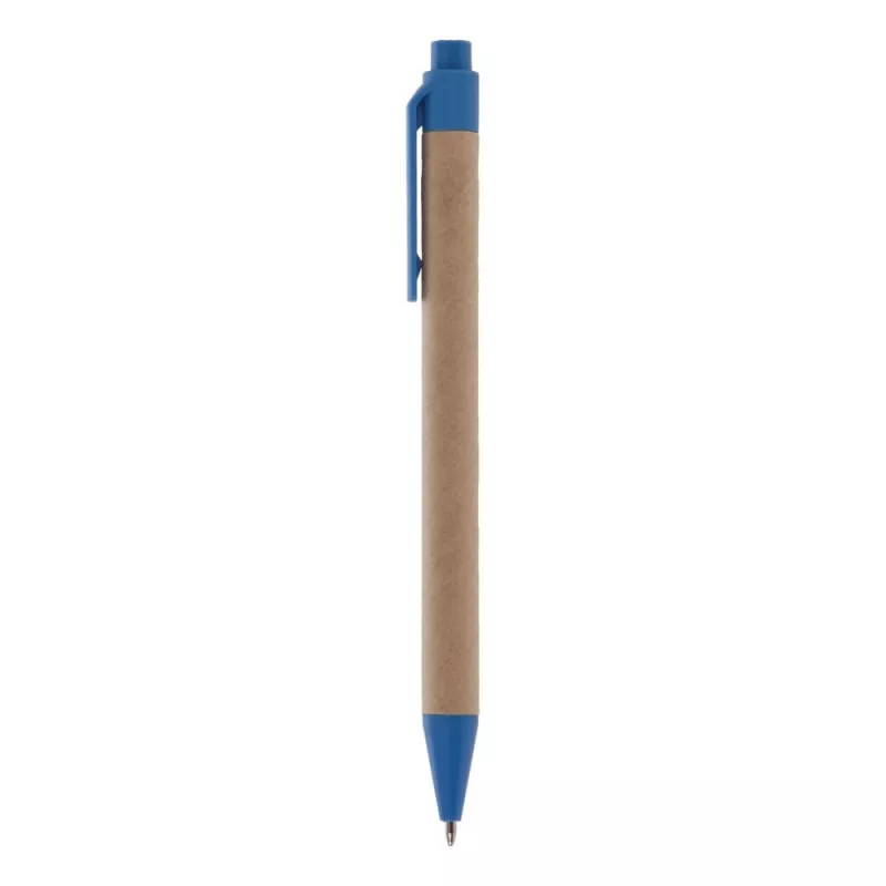 Notatnik ok. A6 z długopisem | Chapman - niebieski (V2335-11)