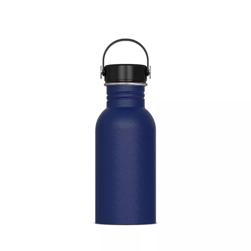Butelka metalowa z pojedynczą ścianką Marley 500ml - ciemnoniebieski (LT98874-N0010)