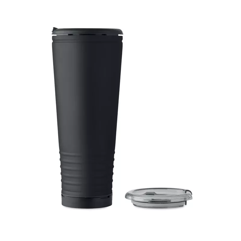 Kubek termiczny dwuścienny 700 ml HOWLER CUP - Czarny (MO2995-03)