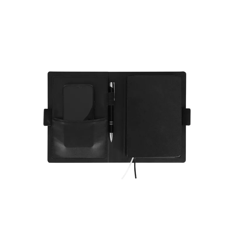 Organizer z notesem Sannat - czarny (R64254.02.O)