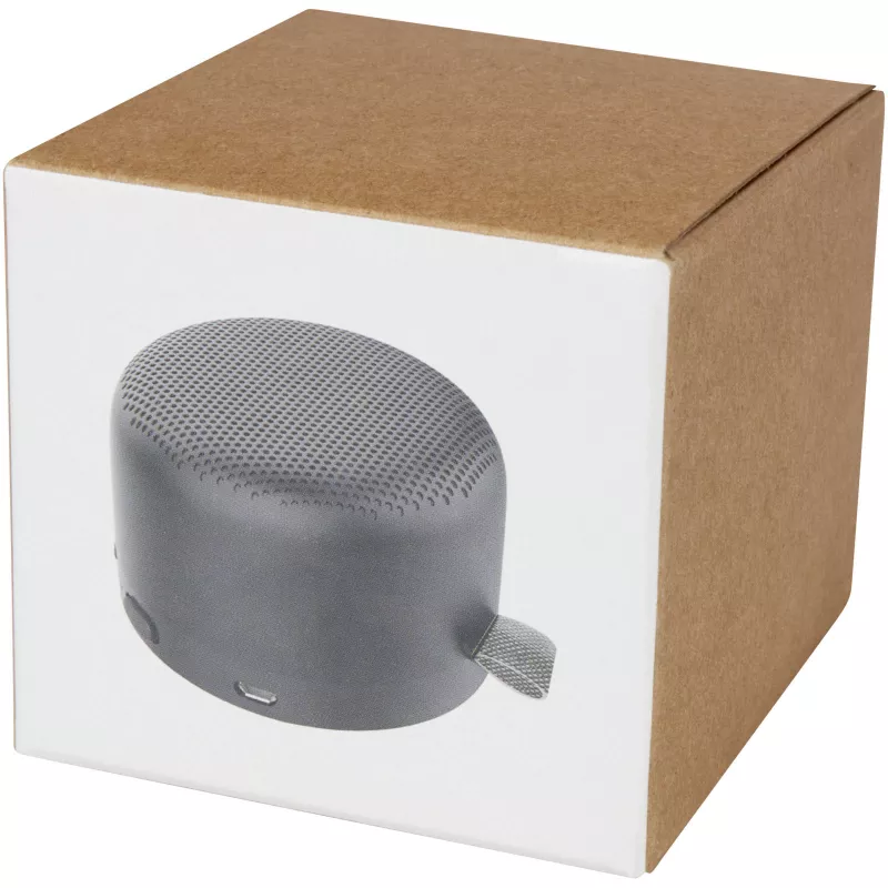 Głośnik Bluetooth Loop o mocy 5W wykonany z plastiku pochodzącego z recyklingu - Czarny (12422290)