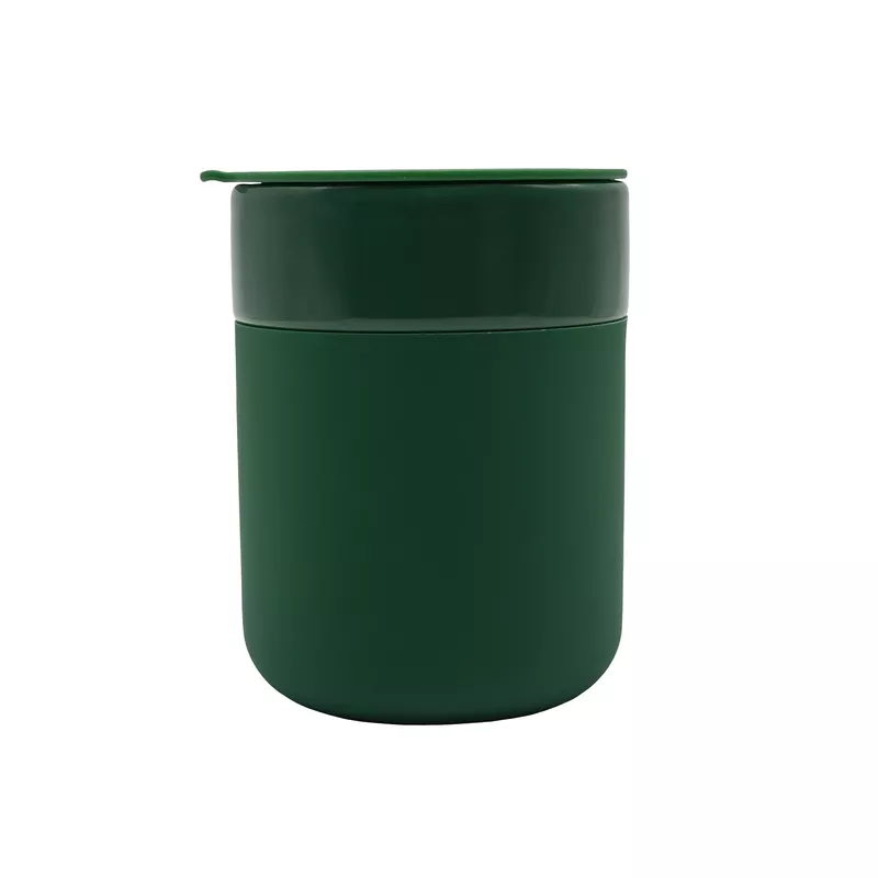 Kubek ceramiczny Caldo 370 ml - ciemny zielony (R85322.51)