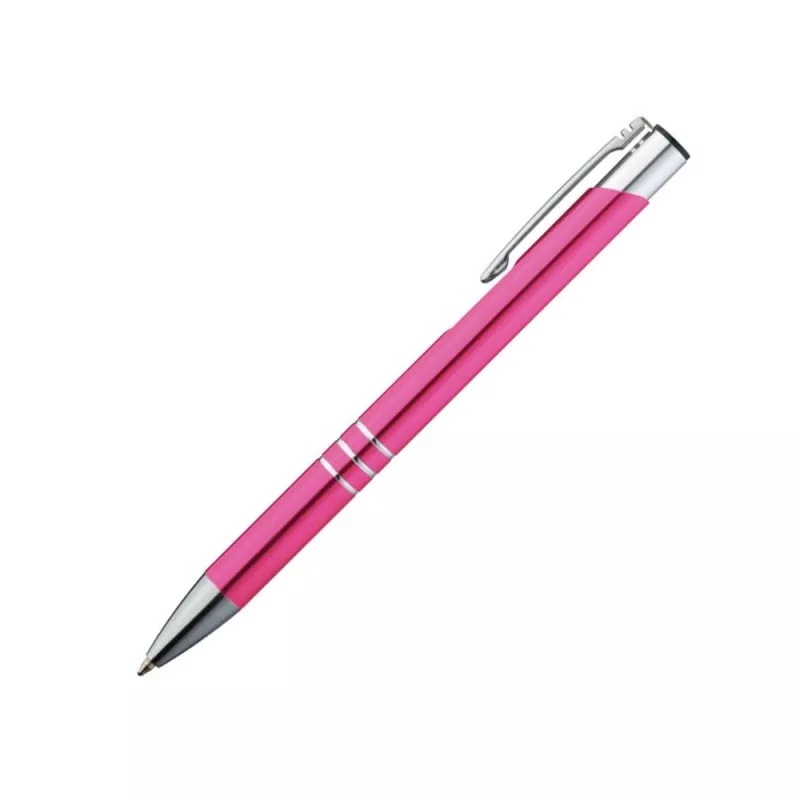 Długopis metalowy ASCOT - różowy (333911)