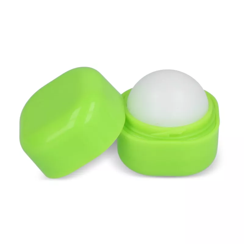 Sześcienny balsam do ust z recyklingu ABS - jasnozielony (LT90484-N0032)