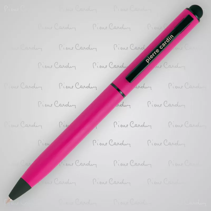 Długopis metalowy touch pen, soft touch CELEBRATION Pierre Cardin - różowy (B0101702IP311)