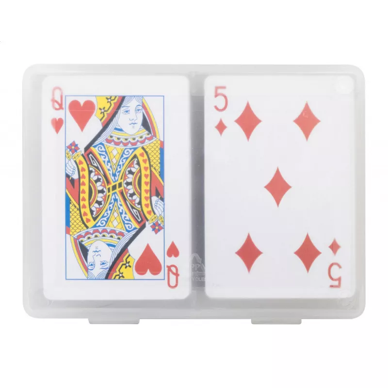 Canasta zestaw kart do gry - wielokolorowy (AP800068)