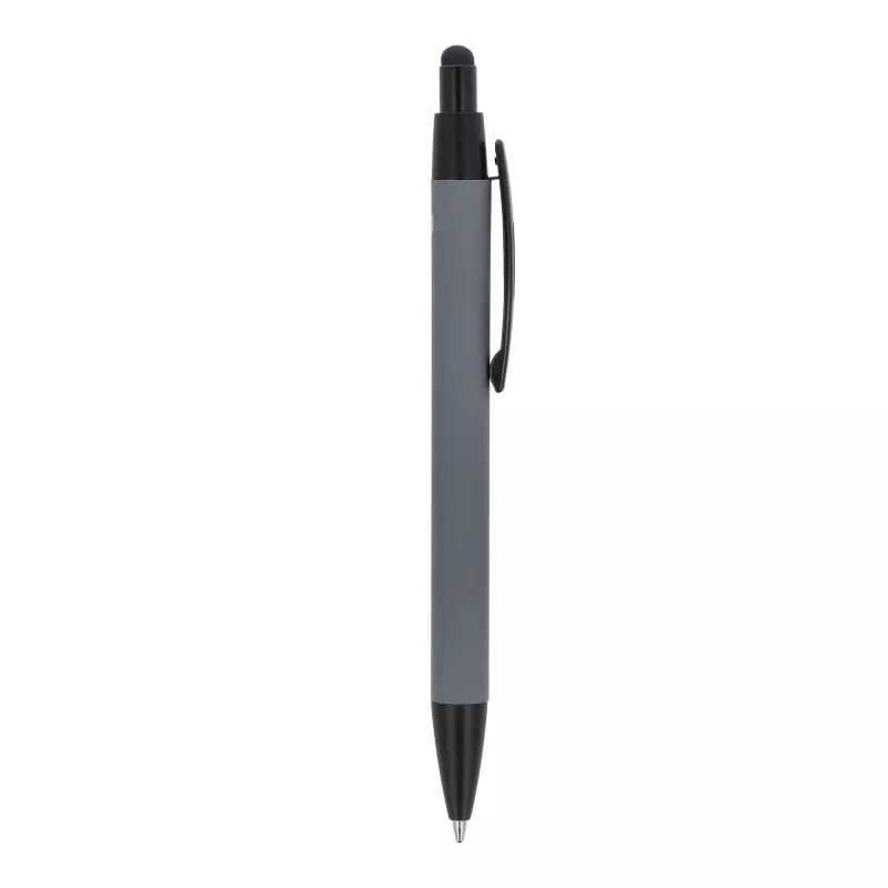 Długopis Alaska softtouch z rysikiem R-AL - szary (LT87892-N0061)