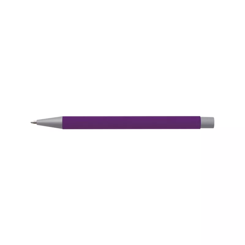 Metalowy długopis reklamowy ABU DHABI - fioletowy (093512)