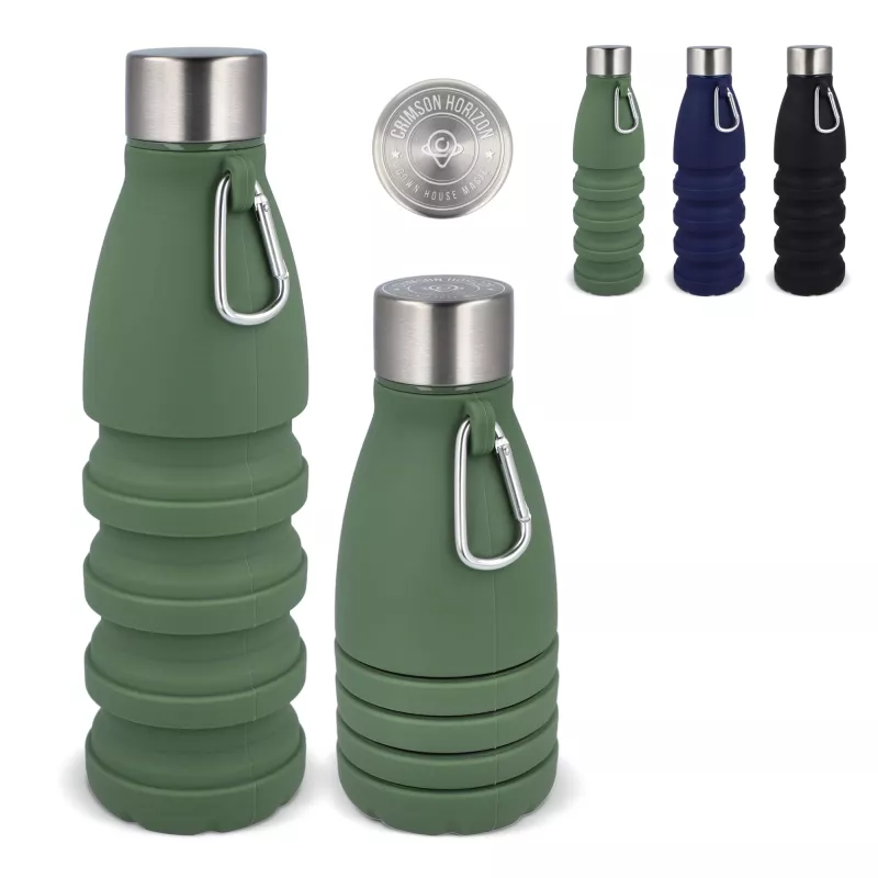 Składana butelka na wodę 550 ml - czarny (LT98720-N0002)