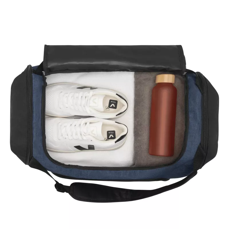 Torba sportowa 2 in 1 - czarny, niebieski (56-0808573)