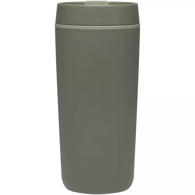 Sedona - kubek plastikowy o pojemności 480 ml, z podwójnymi ściankami - Zielony (10095361)