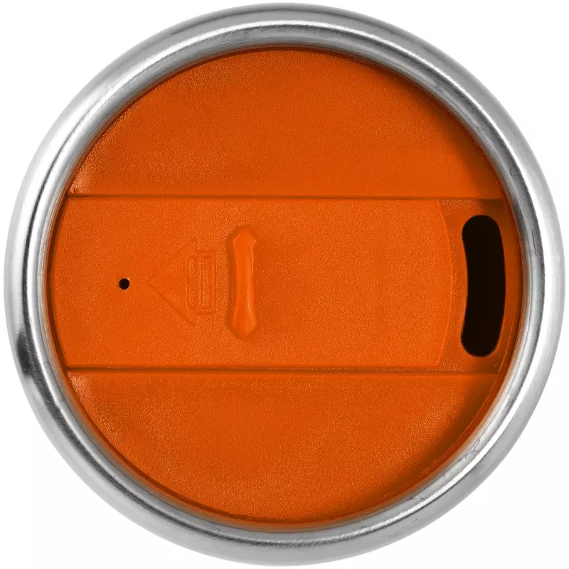 Kubek termiczny Elwood - Pomarańczowy-Srebrny (10031004)