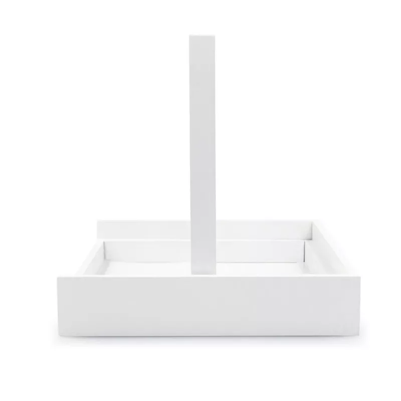 Drewniana gra zręcznościowa "połącz cztery" - biały (P940.243)