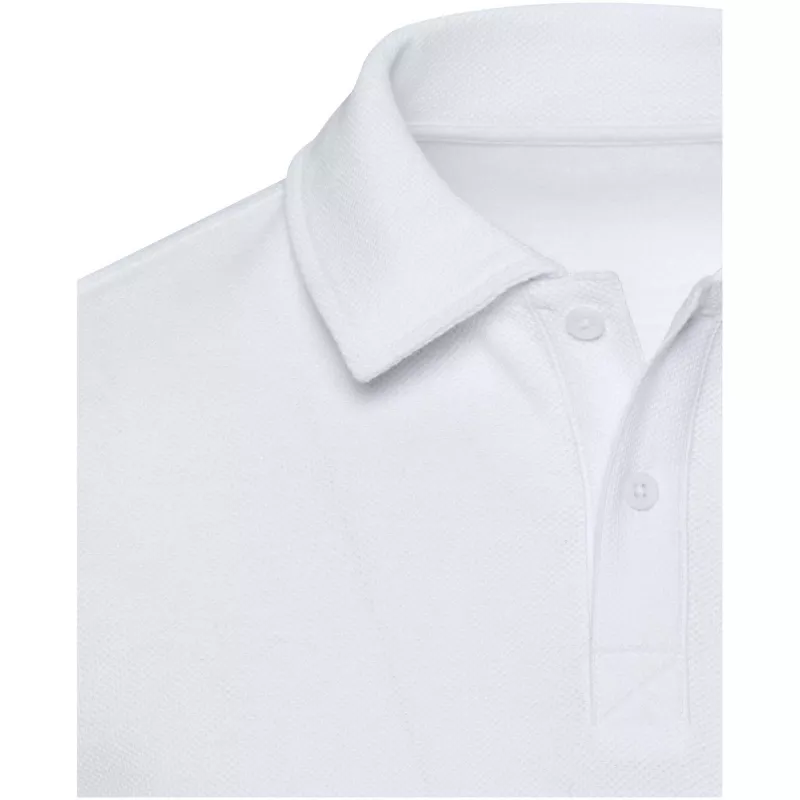 Apollo koszulka polo z długim rękawem, uniseks - Biały (39550-WHITE)