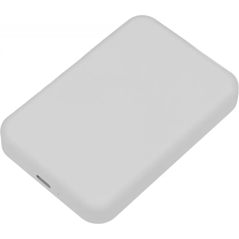 Power bank 5000 mAh z ładowarką indukcyjną WELS - biały (436606)
