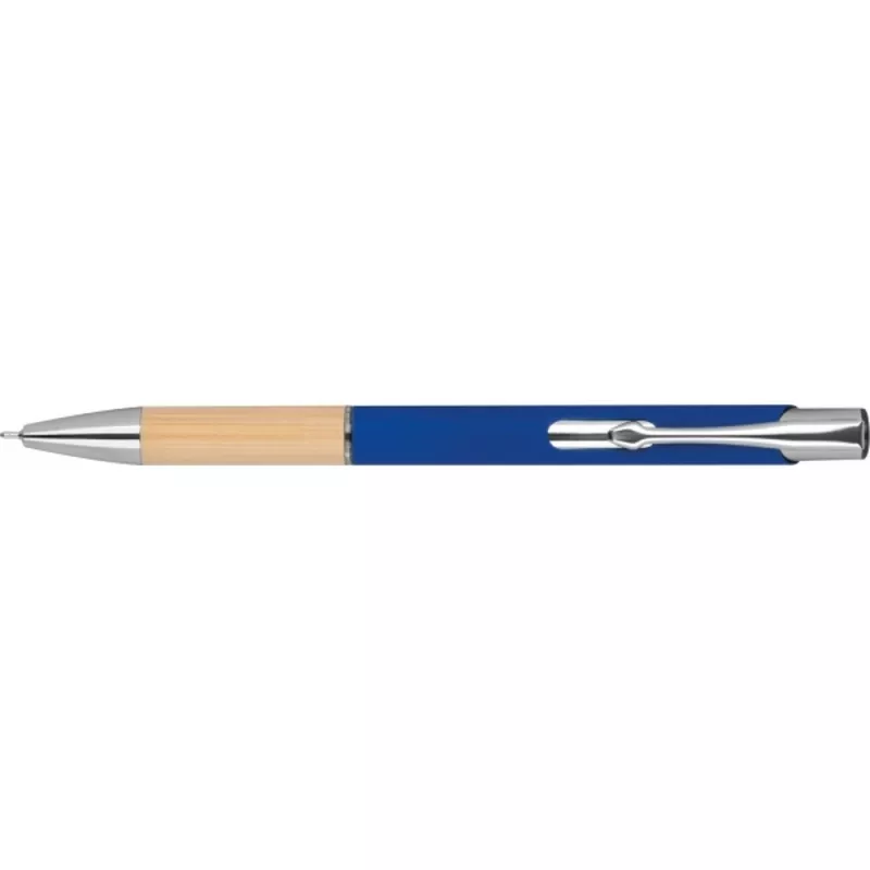 Długopis metalowy półżelowy NAPLES - niebieski (433304)