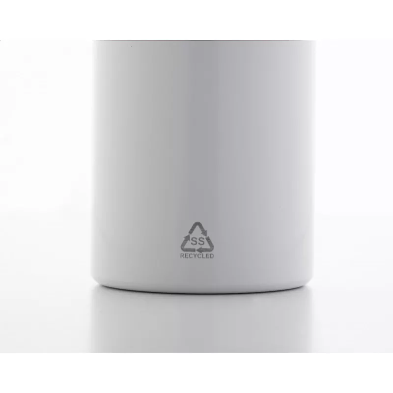 Ressuto XL butelka z ze stali nierdzewnej z recyklingu - biały (AP808229-01)