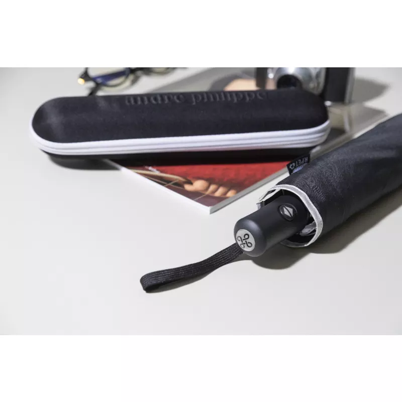 Ouragan Parasol RPET - czarny (AP800143-10)