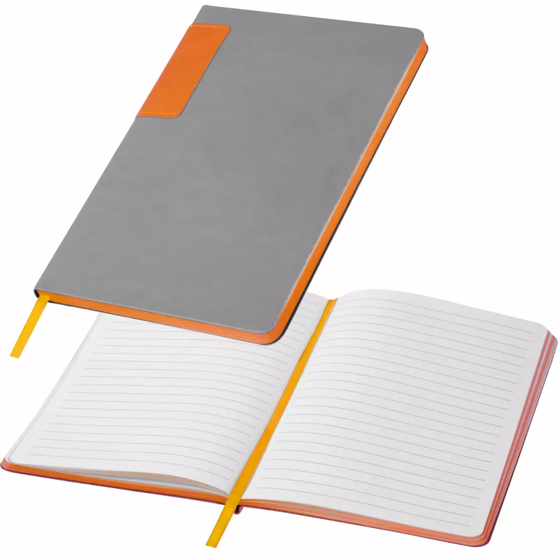 Notatnik A5 w linię EVAN - pomarańczowy (2547710)