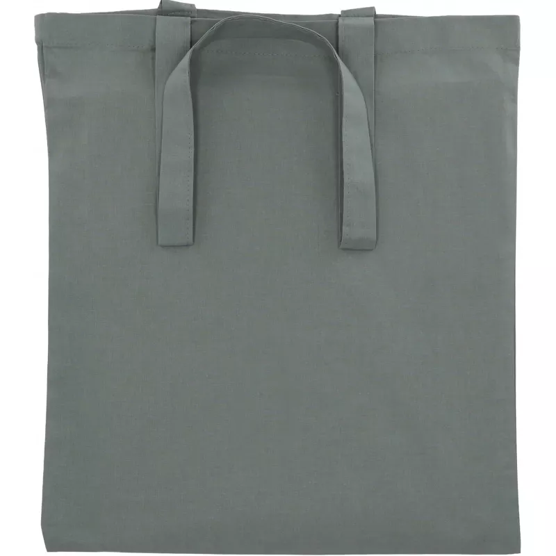 Torba bawełniana z długimi uszami 140 g/m2 COPENHAGEN - ciemnoszary (088077)