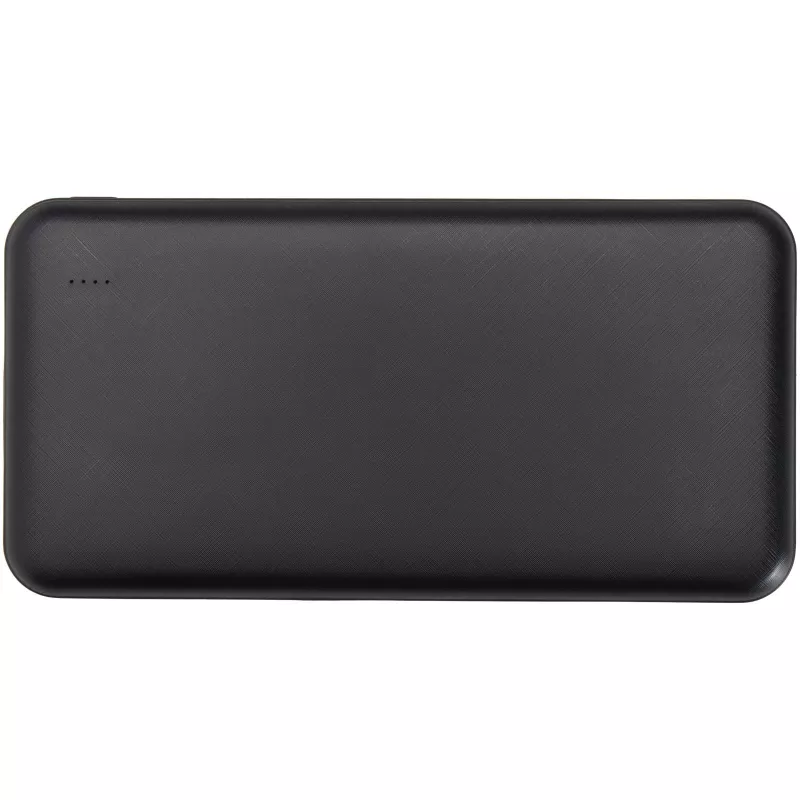 Intan powerbank o pojemności 10 000 mAh i mocy 10 W z tworzyw sztucznych pochodzących z recyklingu - Czarny (12445890)