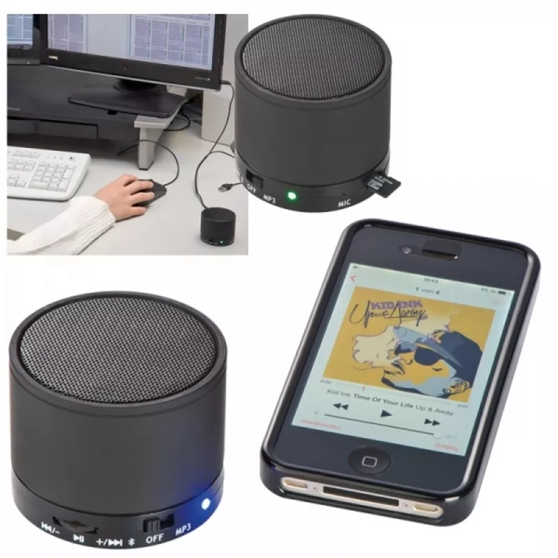 Głośnik Bluetooth HAWICK - czarny (336903)