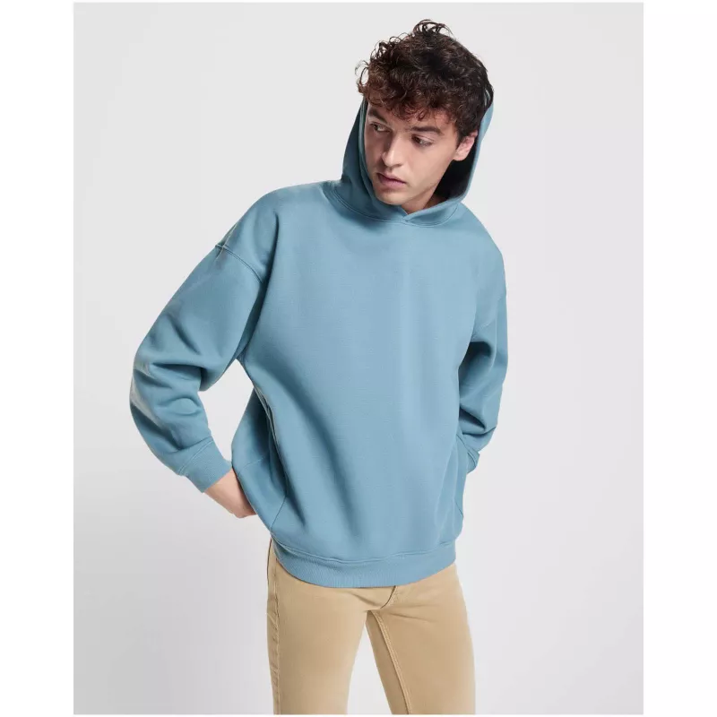 Bluza z kapturem Otto, styl oversize, unisex - Angora (R6702-ANGORA)