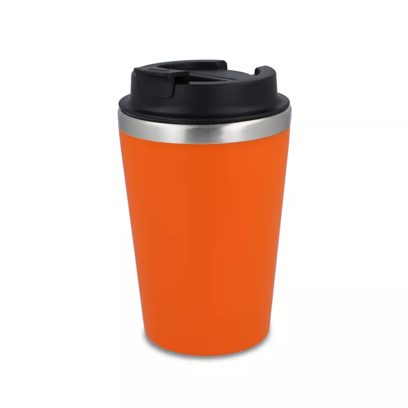 Kubek na kawę na wynos 350ml - pomarańczowy (LT98732-N0026)