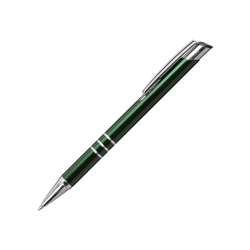 Długopis reklamowy aluminiowy LINDO - ciemnozielony (R73365.51)