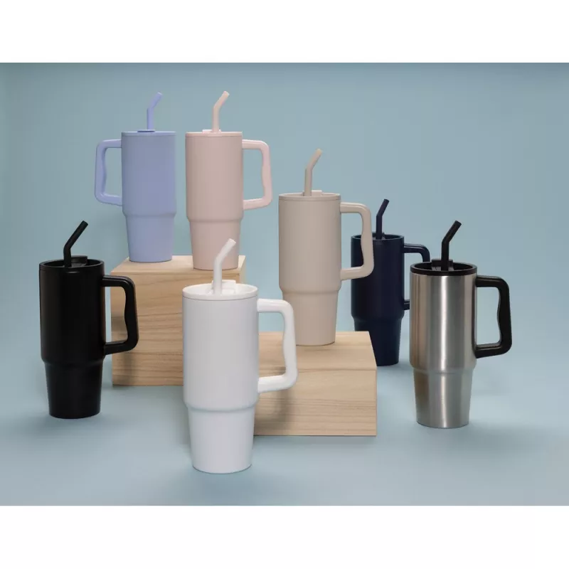 Kubek termiczny 900 ml Embrace - light blue (P437.3005)
